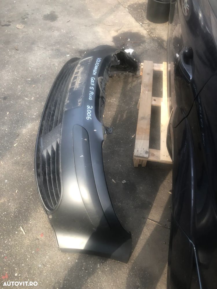 Bara fata VW Volkswagen Golf 5 plus negru nevopsit - 4