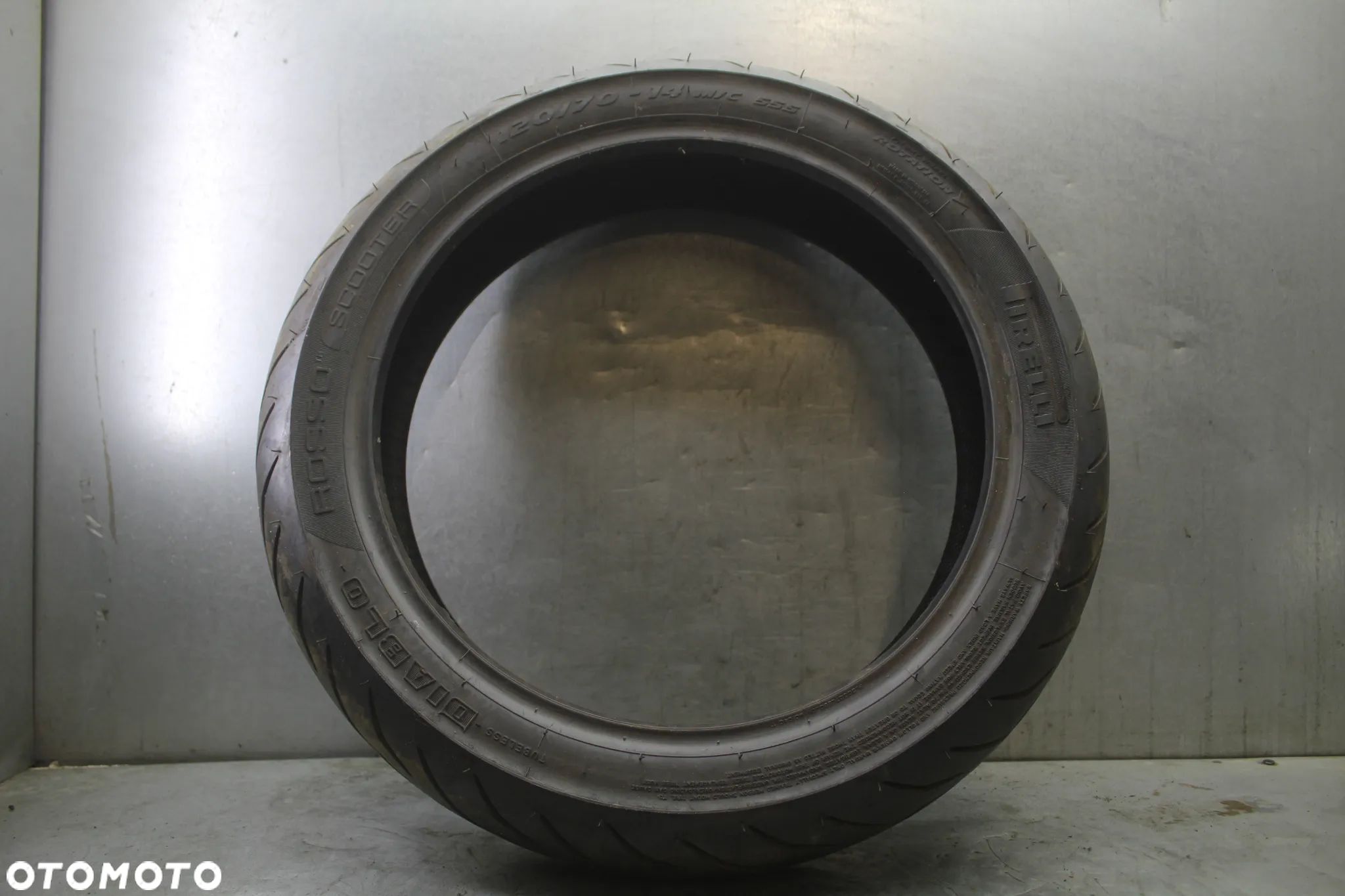 Opona motocyklowa Pirelli Diablo Rosso 120/70 R14 C743 - 1