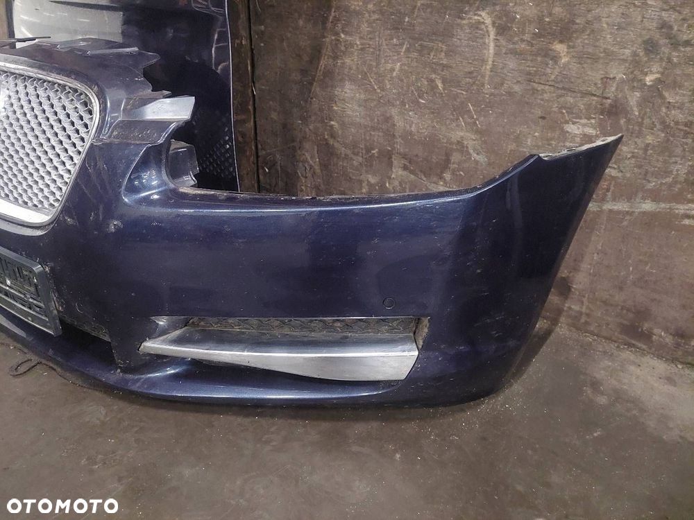 KOMPLETNY PRZÓD MASKA ZDERZAK BŁOTNIK LAMPY JAGUAR XF X250 EU JJX - 11