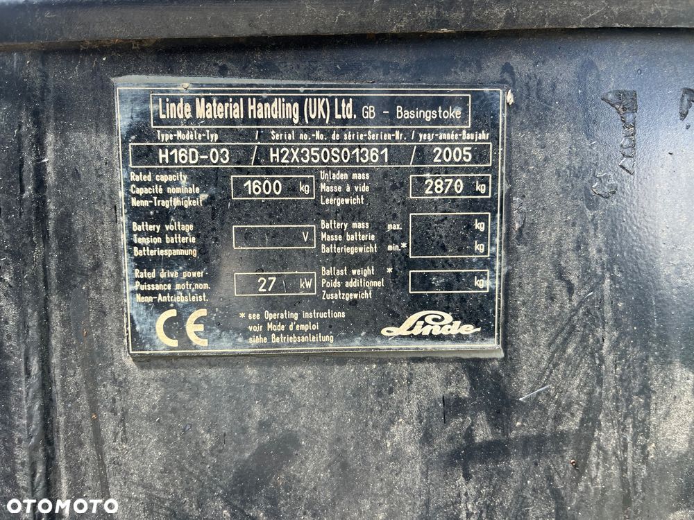 Linde H16 - 5