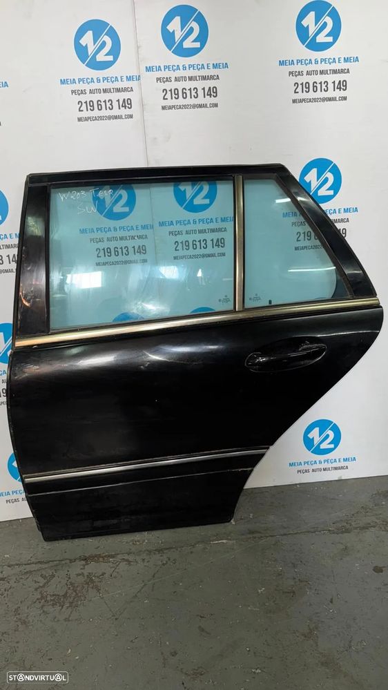 Porta traseira esquerda Mercedes Class C 2002 W203 carrinha - 1