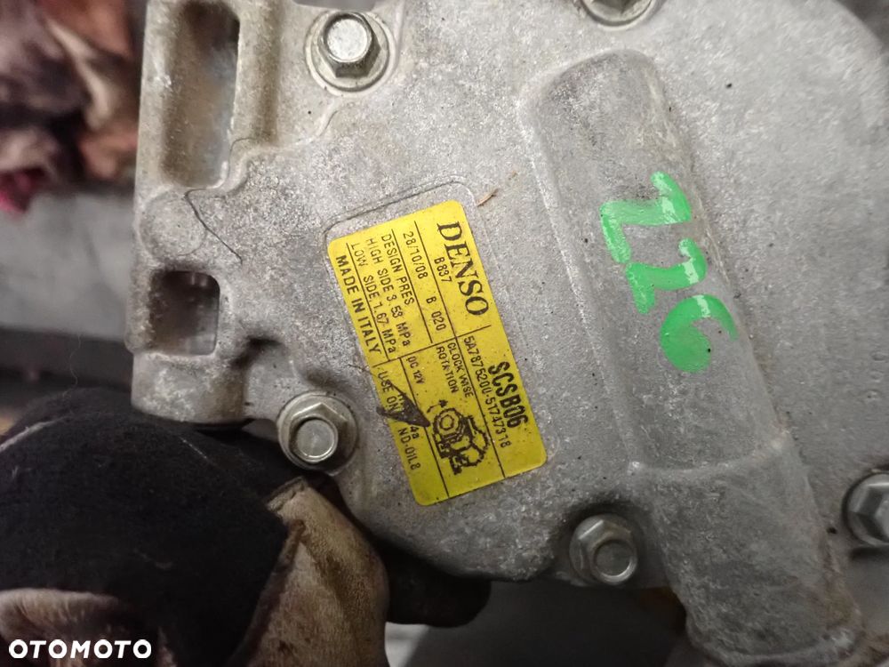 FIAT ALFA LANCIA 1.0 1.1 1.2 SPRĘŻARKA KLIMATYZACJI 5A7875200-51747318 5a7975600-517469310 - 5