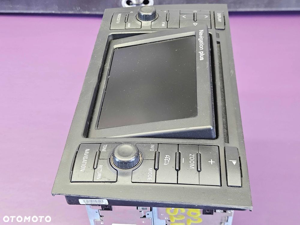Radio 2 DIN Radioodtwarzacz 4B0035192K Blaupunkt Navigation Plus Audi A4 B6 B7 A6 C5 Ksiażka Kod - 10