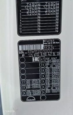 MAN TGL 8.190 4x2 sypialny / 80 tys. km!!! / 2022 / zestaw z przyczepą_249764 - 12