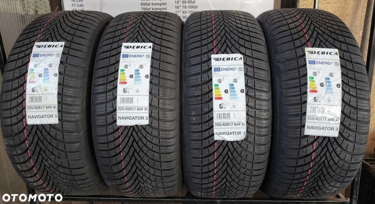 225/45R17 Dębica Navigator 3 cztery nowe opony całoroczne - 1