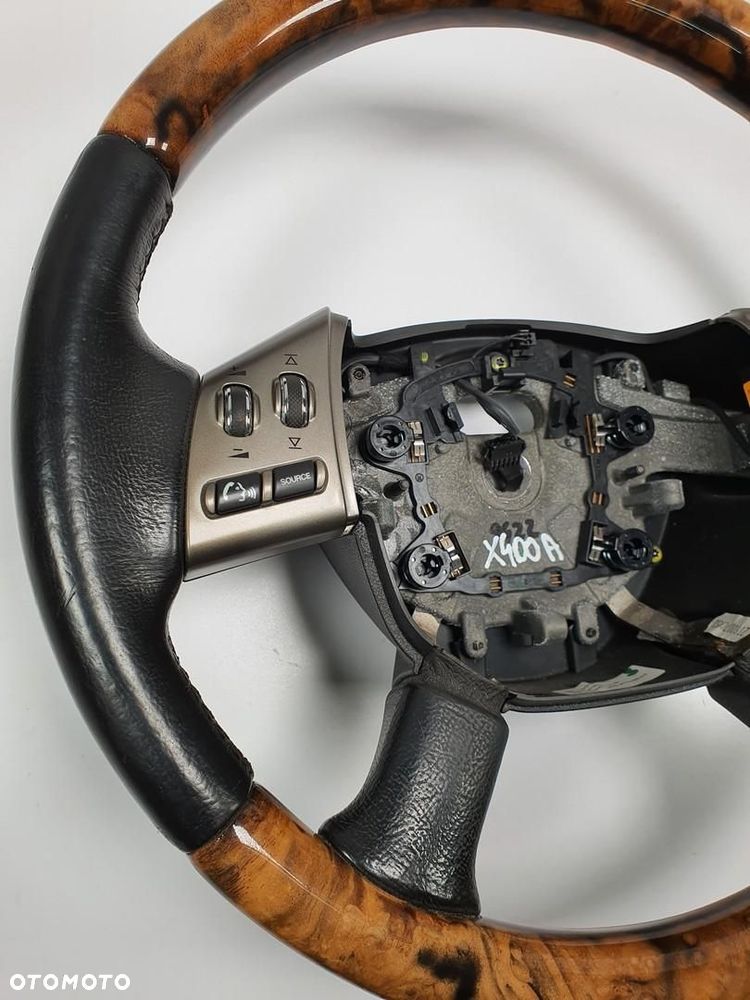 KIEROWNICA MULTIFUNKCJA DEKOR DREWNO JAGUAR X-TYPE X400 - 3