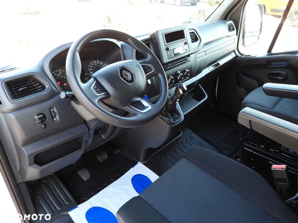 Renault MASTER PLANDEKA 10 PALET WEBASTO TEMPOMAT LEDY PNEUMATYKA KLIMATYZACJA  165KM - 3
