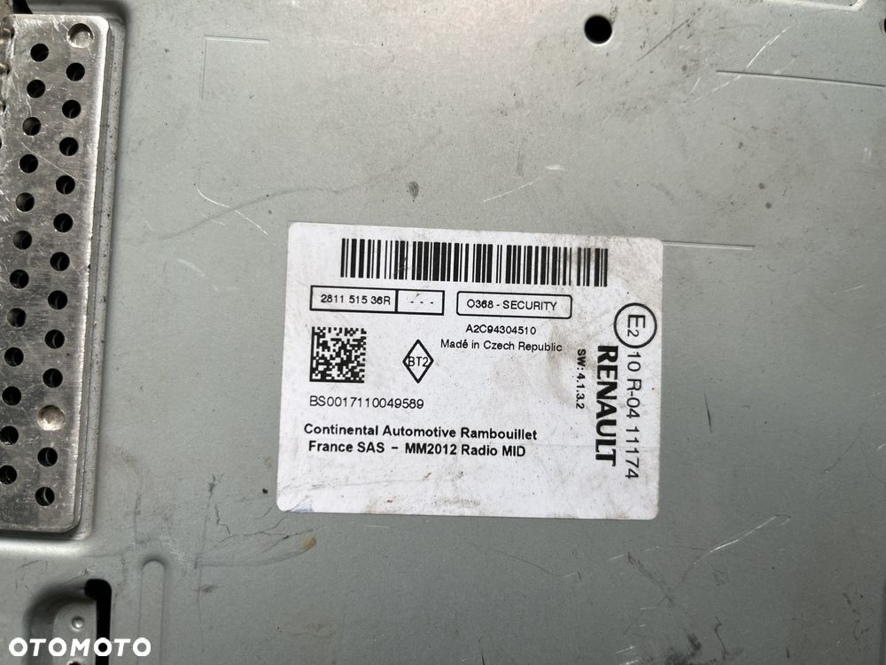 Radio Renault Clio IV BOSE - 4