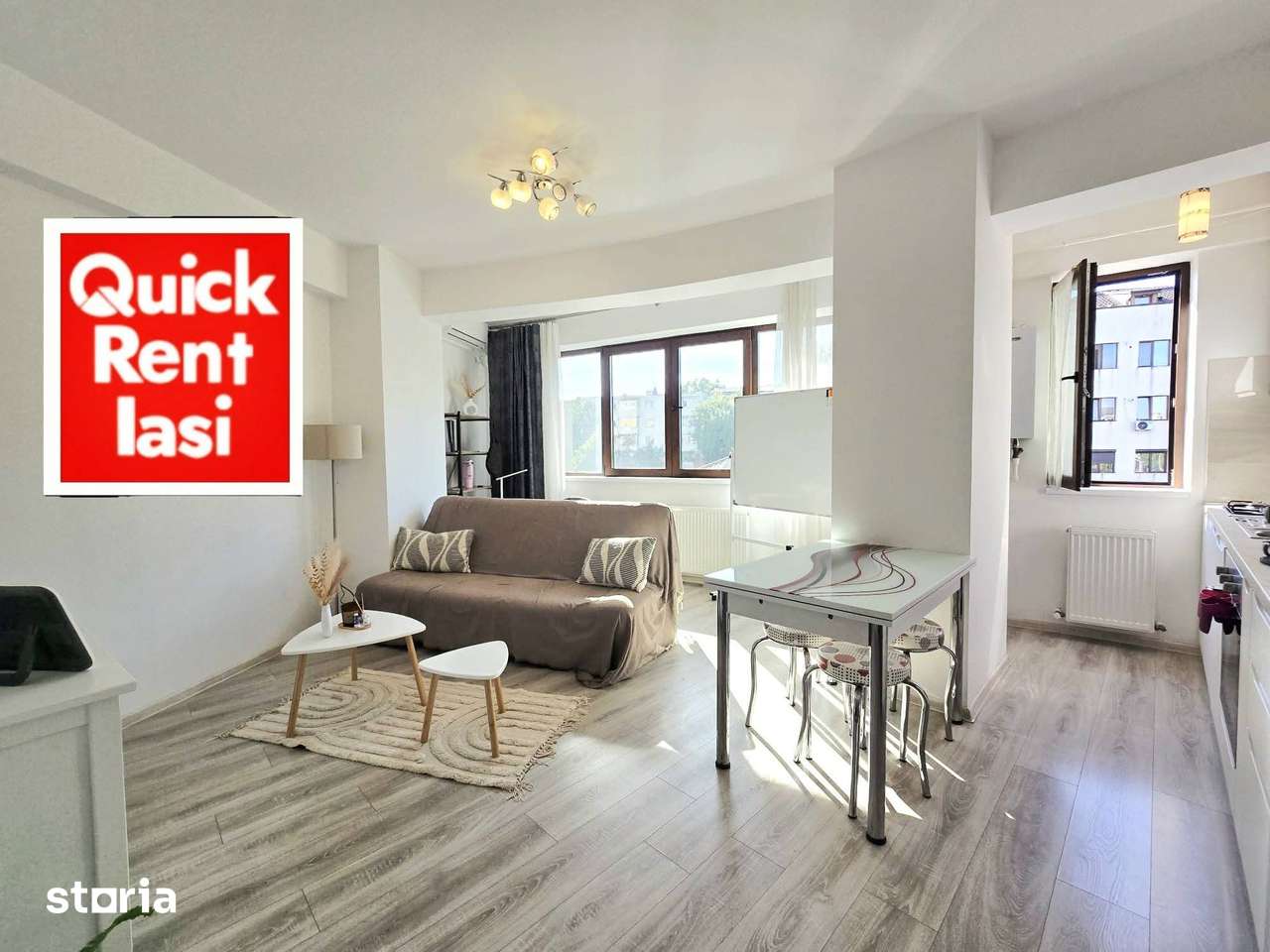 Lux Palas Mall Bloc Nou Apartament 2Camere Spatios De Inchiriat Iasi - Imagine principală: 3/18