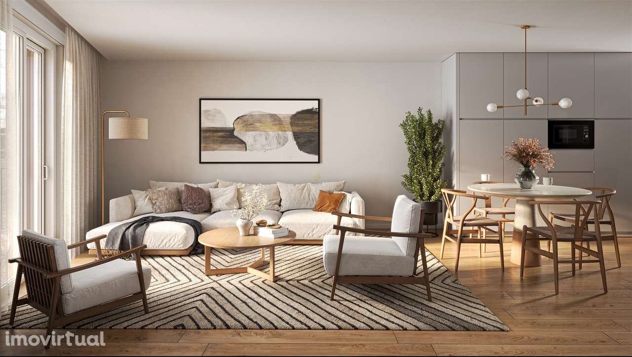 T2 NOVO, com garagem no Centro de Vila Nova de Gaia - Grande imagem: 2/19