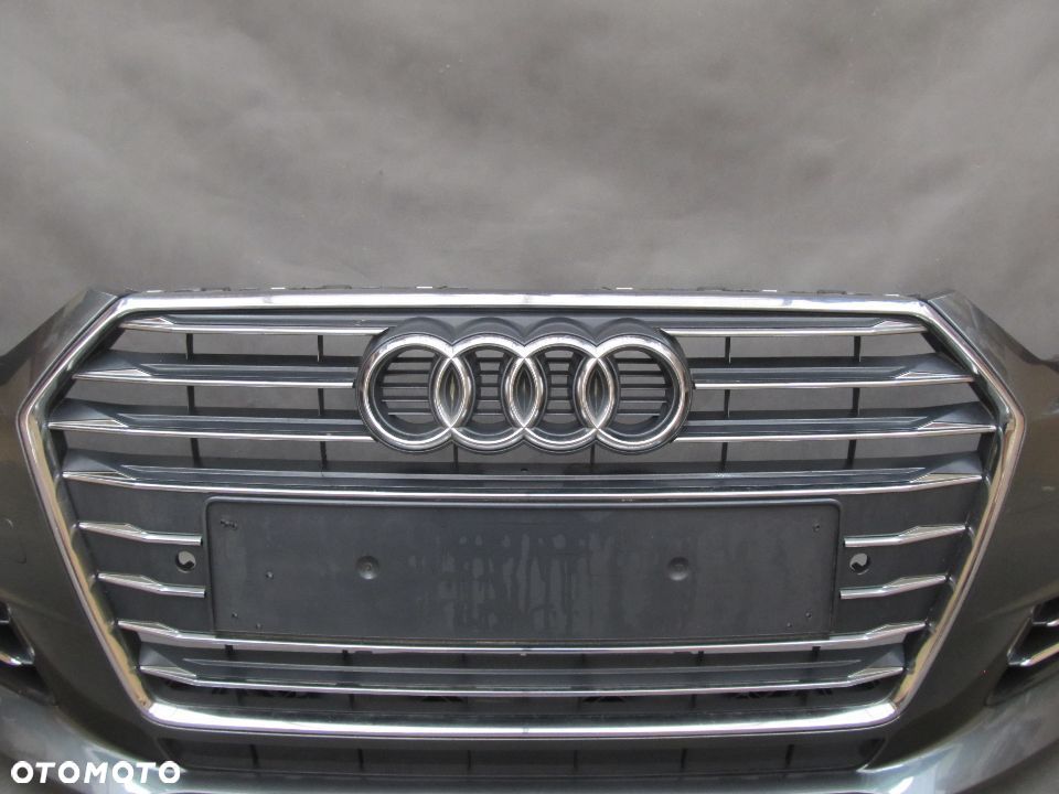 Zderzak przedni Audi A4 B9 15 - 19 Pdc-6 + Atrapa Lakier LZ7S - 7