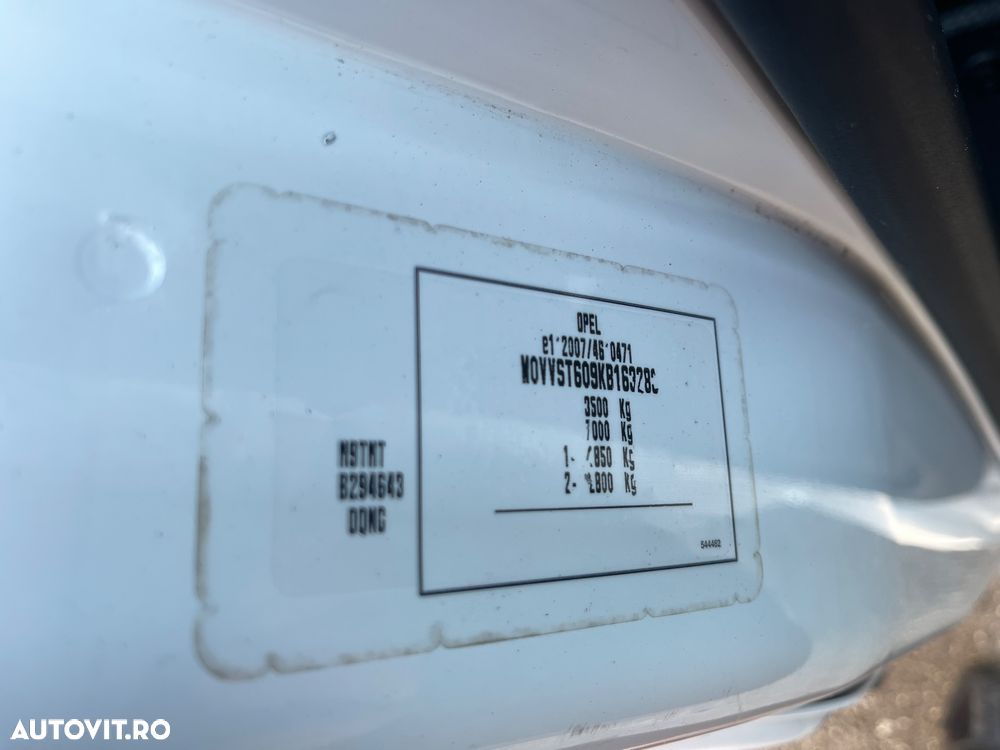 Opel Movano / Master Doka 6LOCURI  PUNTE DUBLA  BASCULABIL - 34