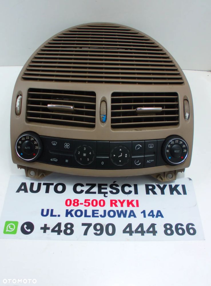 Mercedes E Klasa W211 Panel klimatyzacji - 1