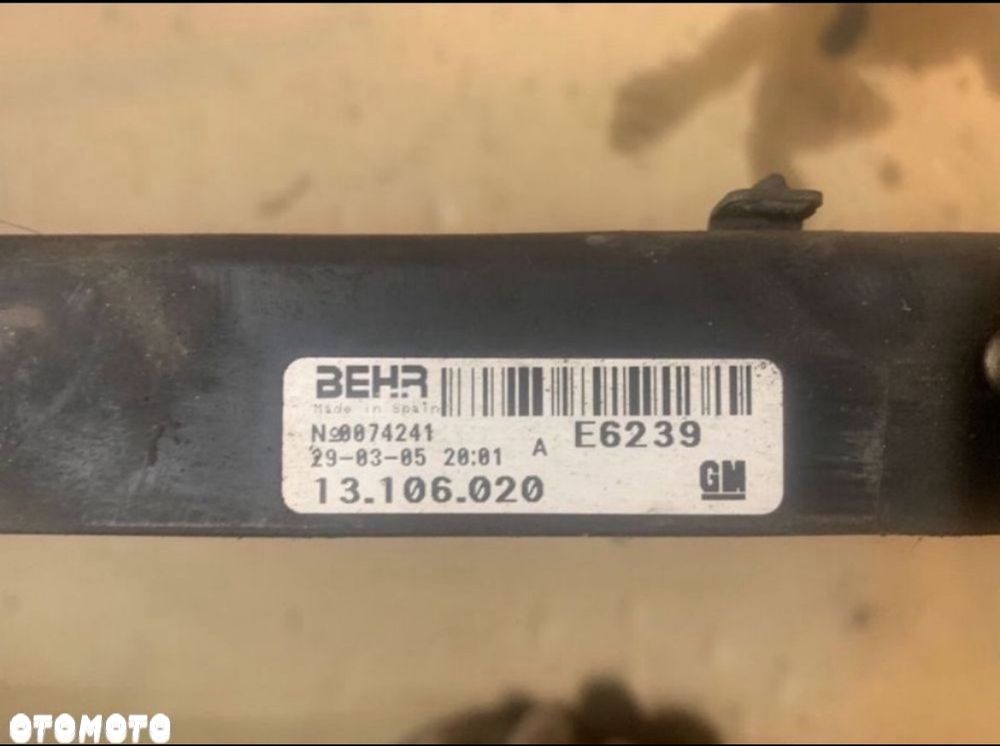 13106020 Chłodnica klimatyzacji opel corsa c combo 1.3 cdti - 3