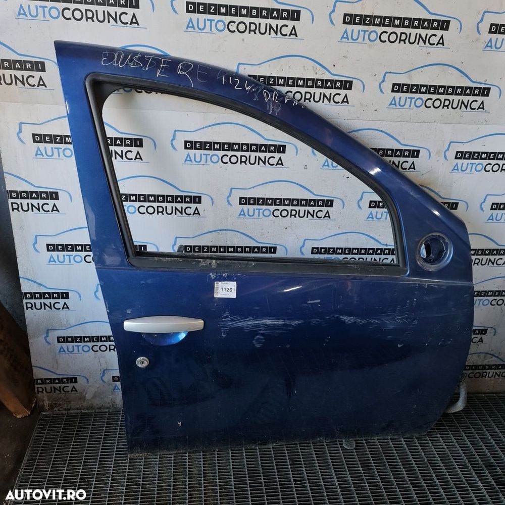 Usa Dreapta Fata Dacia Duster 2010 - 2013 SUV 4 Usi ALBASTRU (1126) - 1