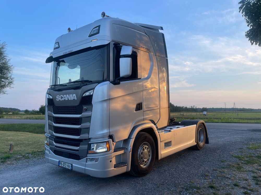 Scania S 500 4 Poduszki tył
