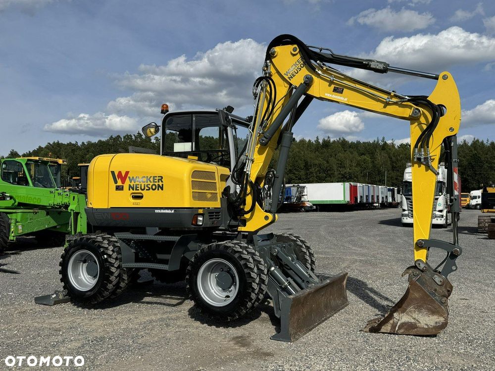 Wacker Neuson Neuson EW100 Pług + Podpory 10 ton Szybkozłącze Klimatyzacja - 2
