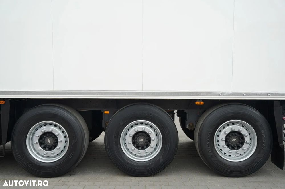 Schmitz Cargobull REFRIGERAT / THERMO KING SLX 200 / ELEVATOR CU CÂRLIG / COȘ PENTRU PALEȚI / - 26