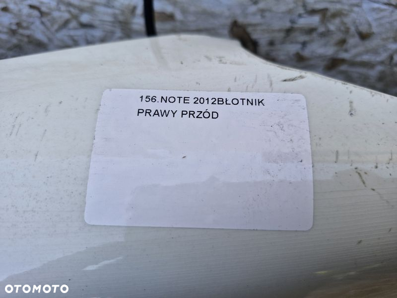 NISSAN NOTE E11 I 1 BŁOTNIK PRAWY PRZÓD PRZEDNI - 2