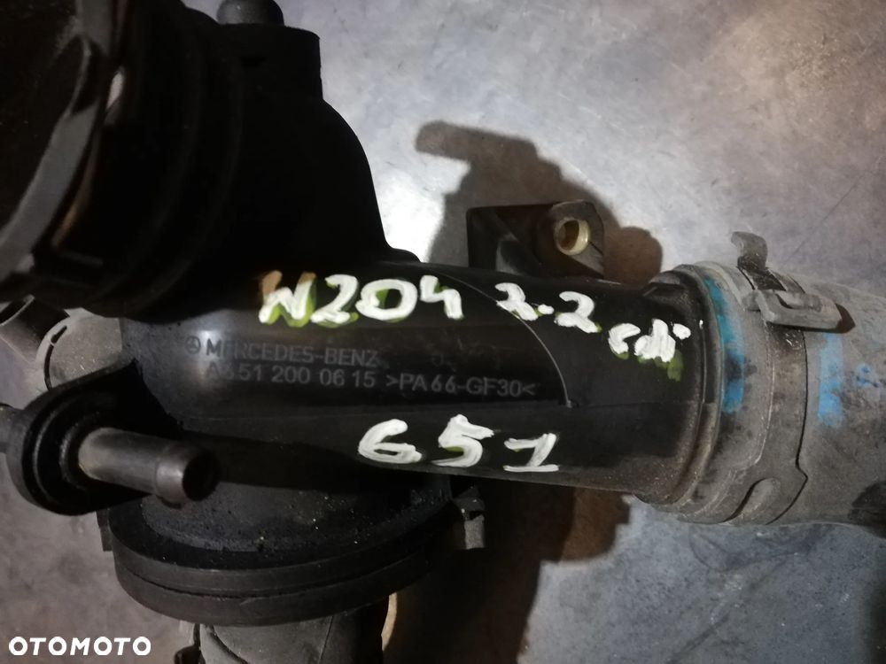 MERCEDES OM651 W204 2.2 CDI TERMOSTAT A6512000615 - 2