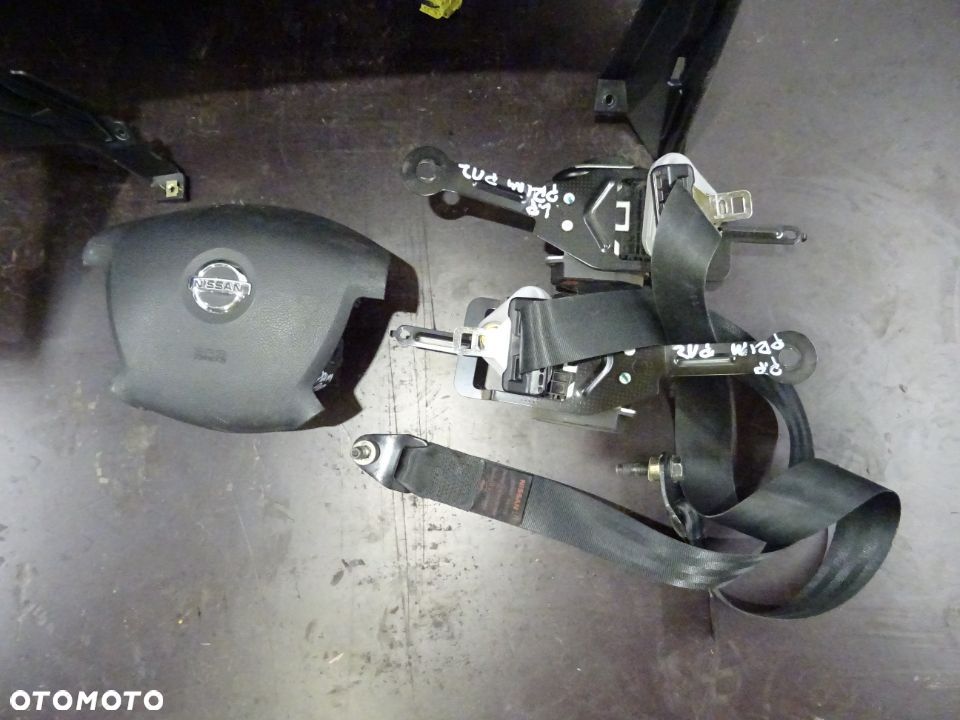 NISSAN PRIMERA P12 KOMBI 02-07 1.6 B DESKA ROZDZIELCZA PASY PODUSZKI - 9