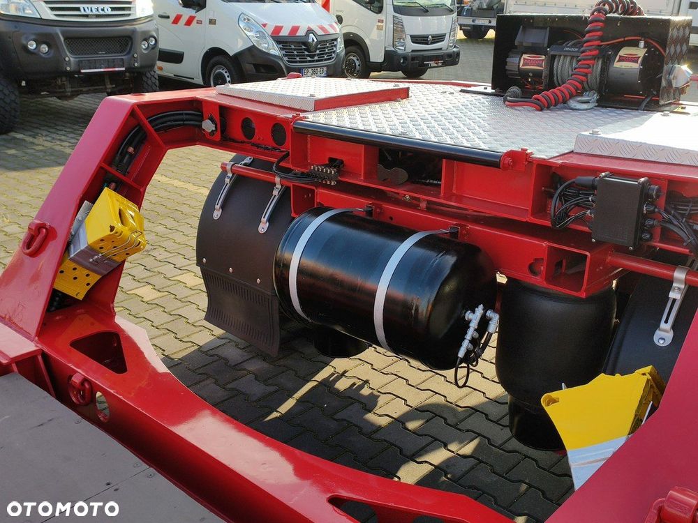 EMTECH 2 osiowa PCN 18 TIEFBETT Zagłębiana Rozciągana Oś Skrętna UNIKAT - 33