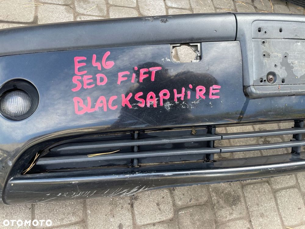 zderzak przód bmw e46 sedan kombi lift blacksaphire - 5
