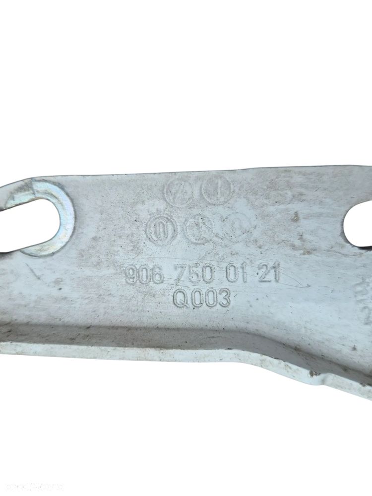 KOMPLET ZAWIASÓW MASKI PRAWY + LEWY ZAWIAS ZAWIASY MB SPRINTER W906 VW CRAFTER 9067500121 9067500021 - 12