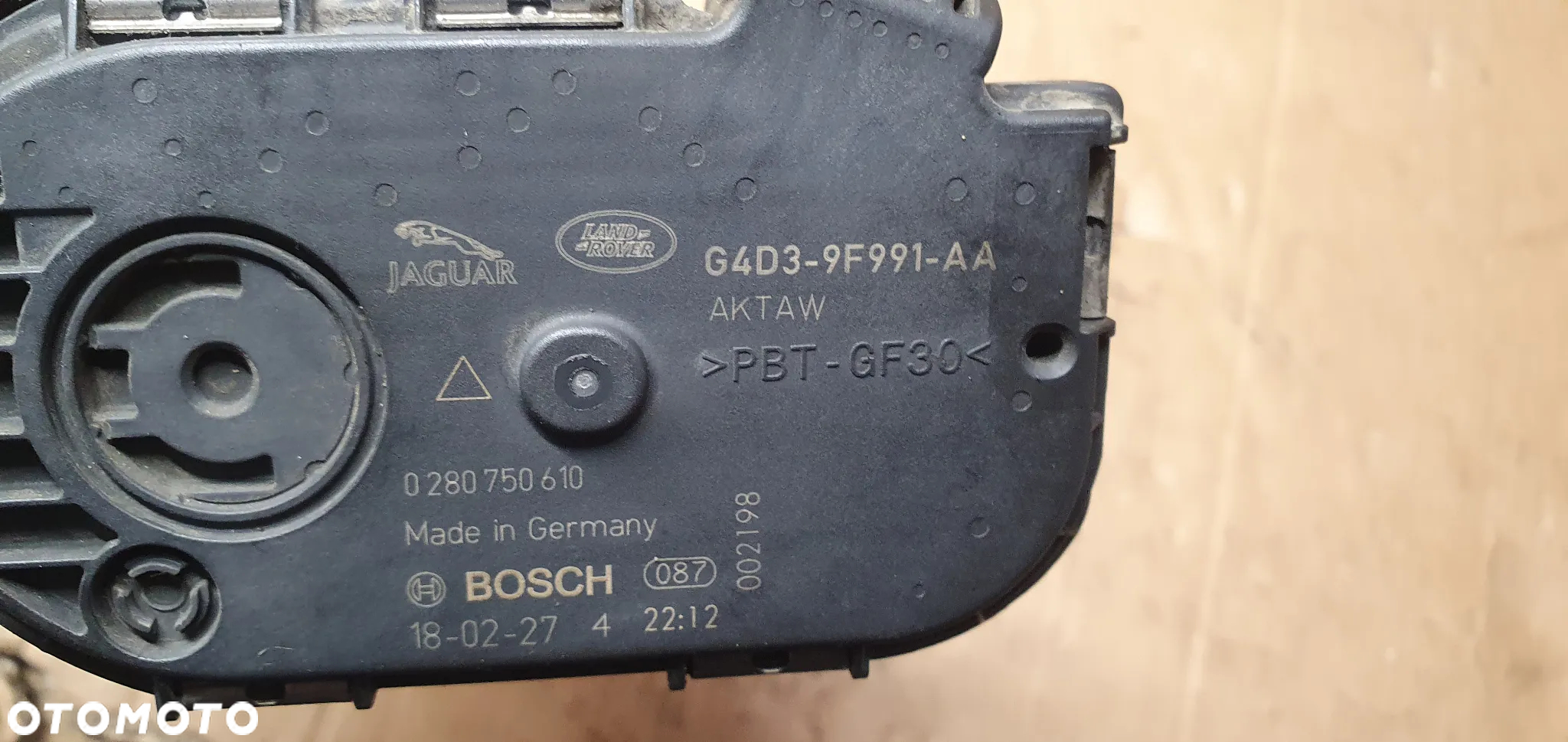 Przepustnica Land Rover Discovery Sport L550 2.0 D G4D3-9F991-AA - 6
