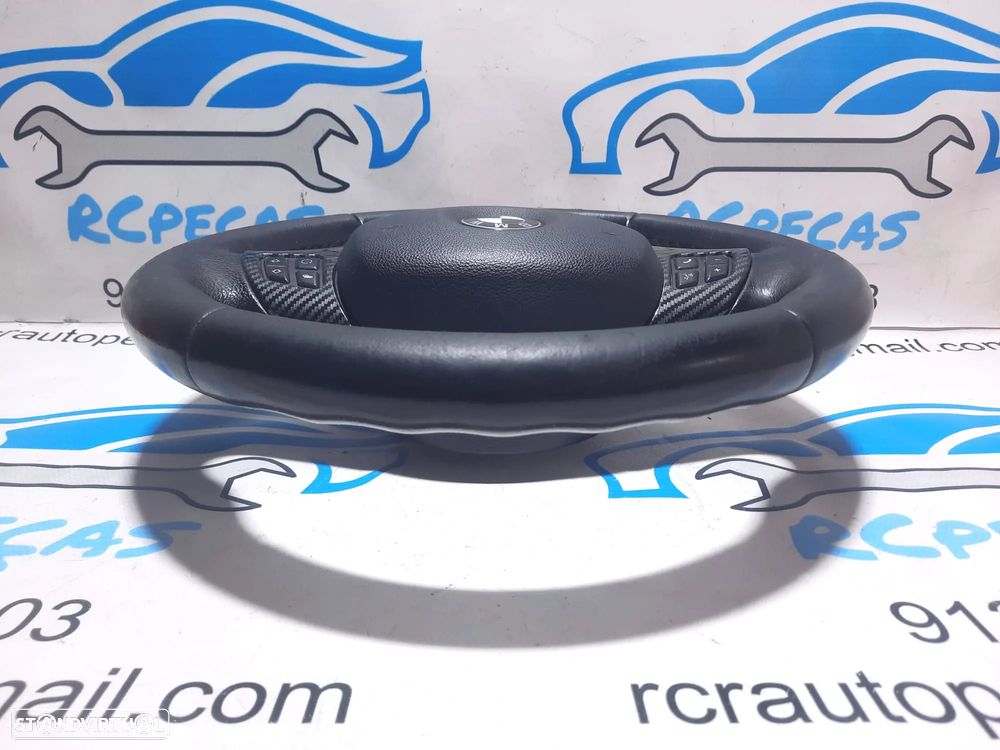 VOLANTE GUIADOR COMPLETO BMW SERIE 3 E91 SERIE 3 E90 E92 E93 X1 E84 SERIE 1 E81 E82 E87 E88 PELE AIRBAG COMANDOS MULTIFUNÇÕES CONTROLO - 6