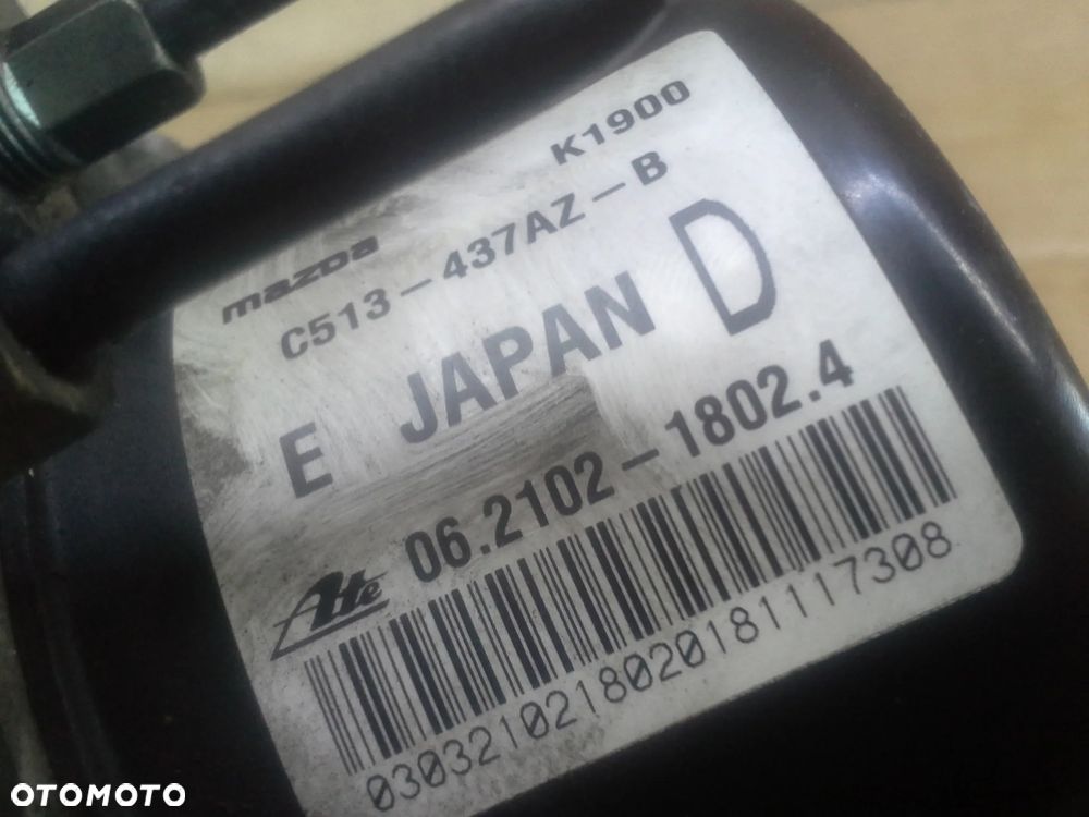 Mazda 5 II pompa sterownik abs plus wtyczka z wiązką 28.5612-0901.3 C513-437A2-B - 10