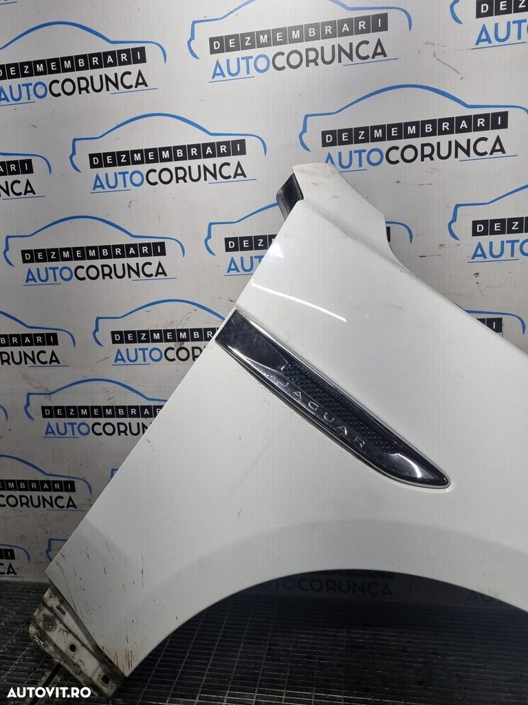 Aripa Dreapta Fata Jaguar F - Pace 2015 - 2020 4 Usi ALB (1141) - 3