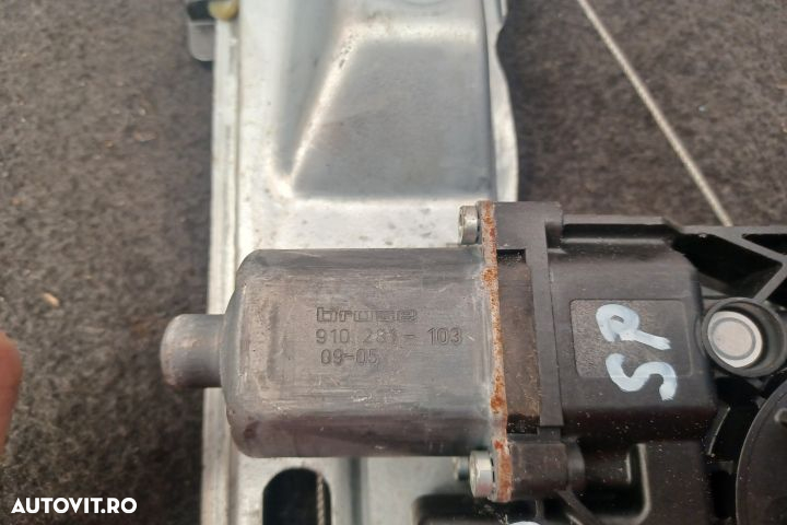 Macara geam spate stanga electrica 966308102  966308102 910281103 966 - 3