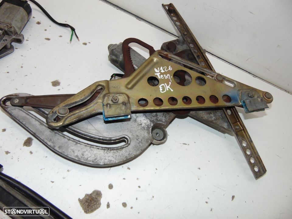 Mercedes w126 coupê 2 portas   elevadores - 4