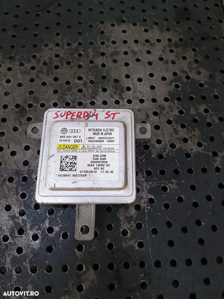 Balast xenon skoda superb 2 facelift 8k0941597e w003t22071 - 1