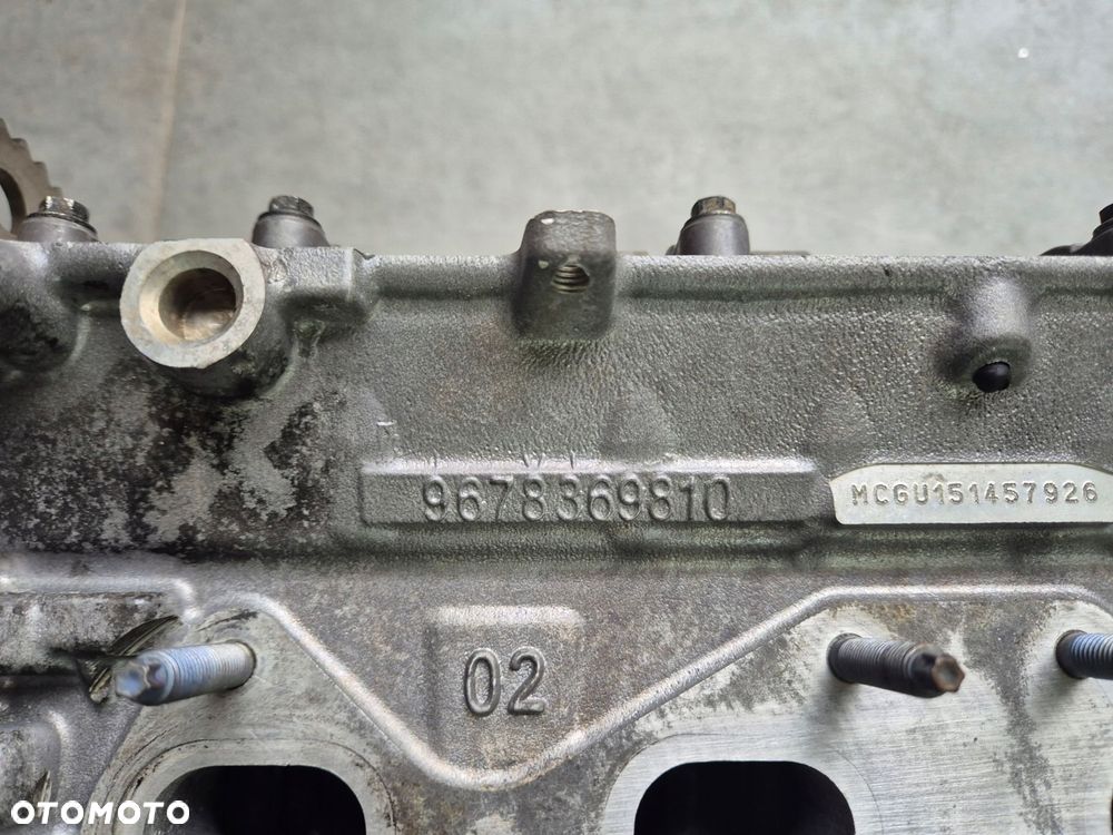 glowica kompletna peugeot rcz 1.6 thp 9678369810 - 7