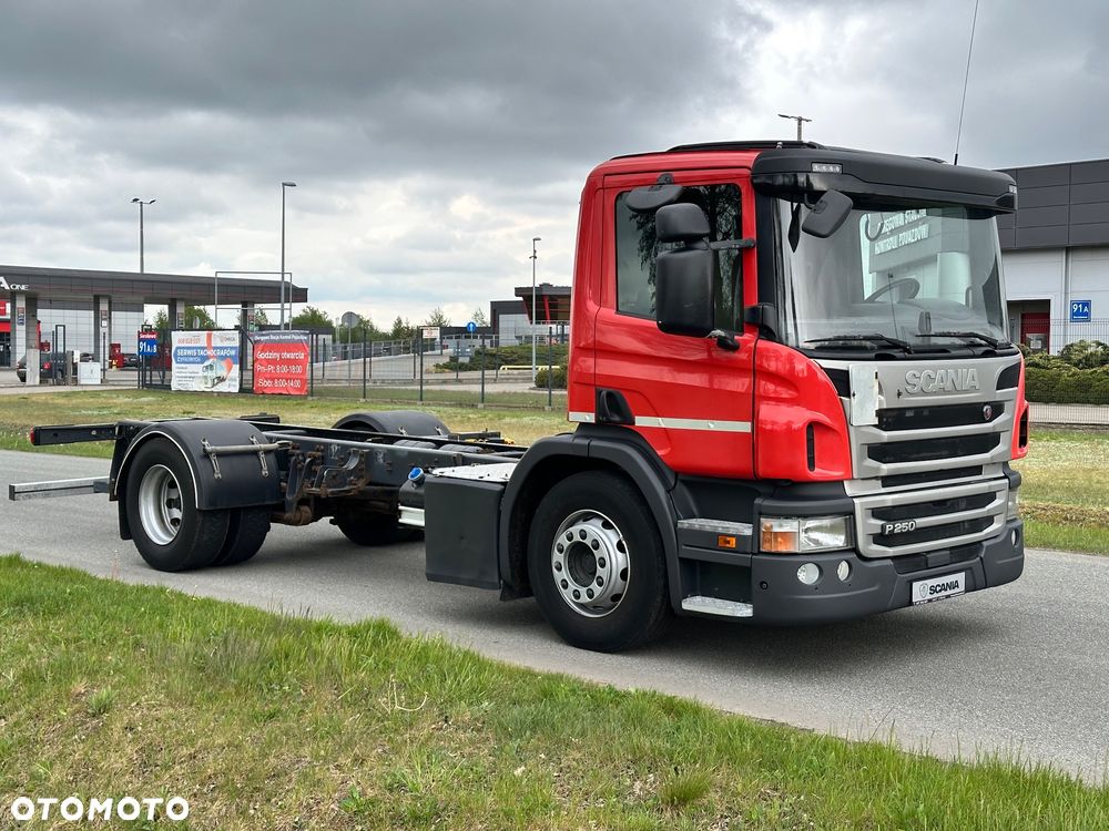 Scania P250 4x2 euro 6 PODUSZKI PRZÓD rama do zabudowy - 2