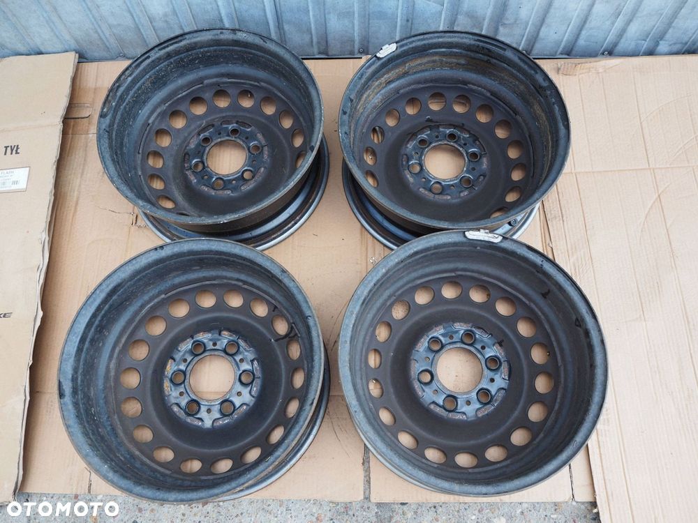 felgi stalowe mercedes sprinter vw crafter 6,5x16 6x130 et54 nr komplet - 7