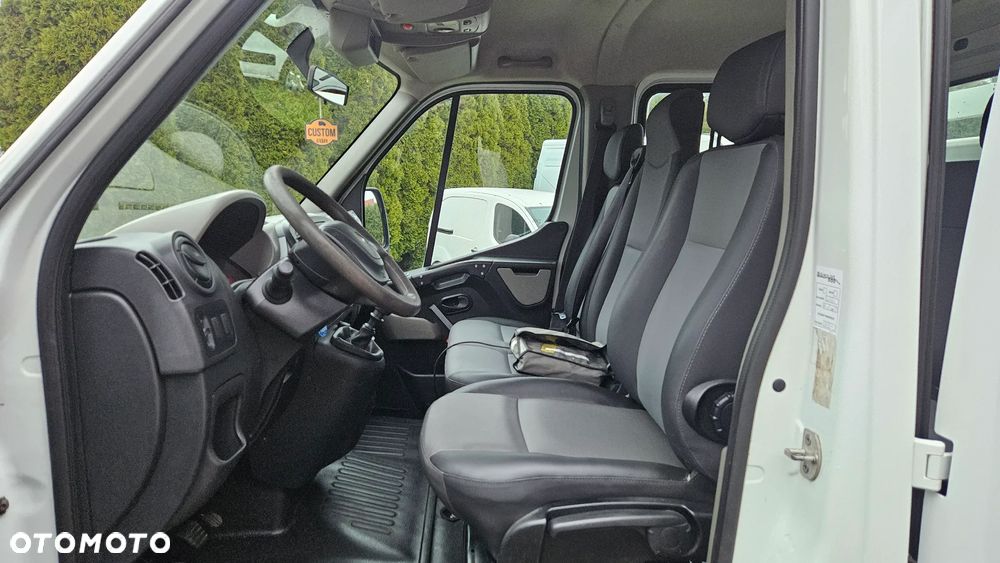 Renault MASTER 2.3 DCI150 KM WYWROTKA KIPER DUBEL KABINA MOVANO DOKA 6 OSÓB SKRZYNIA  KLIMA - 13