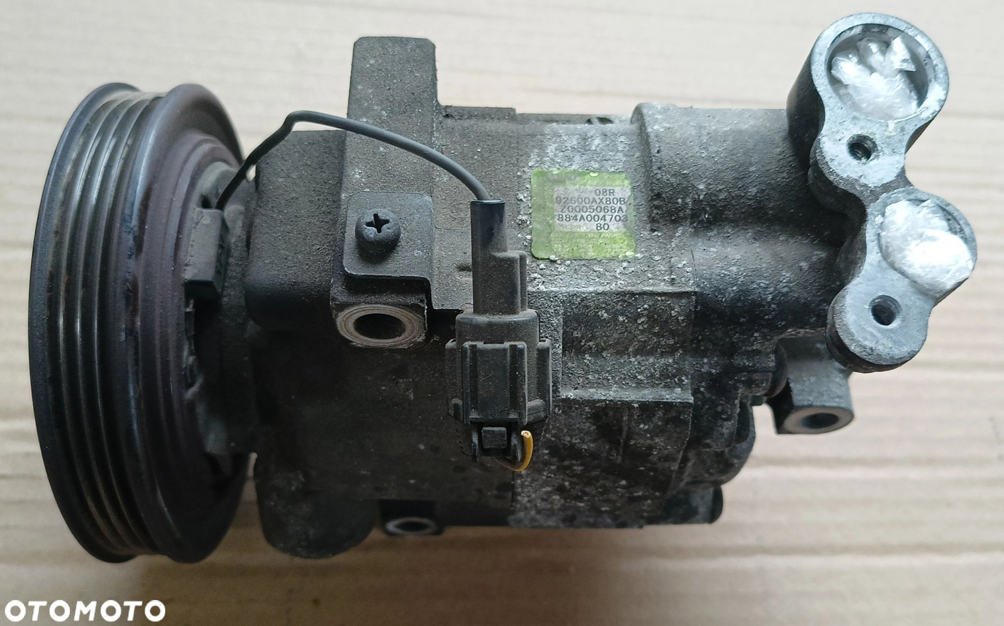 Micra K12 pompa klimatyzacji sprężarka kompresor 1,2 16V sprawna gwarancja 1,2 16V Nissan - 3