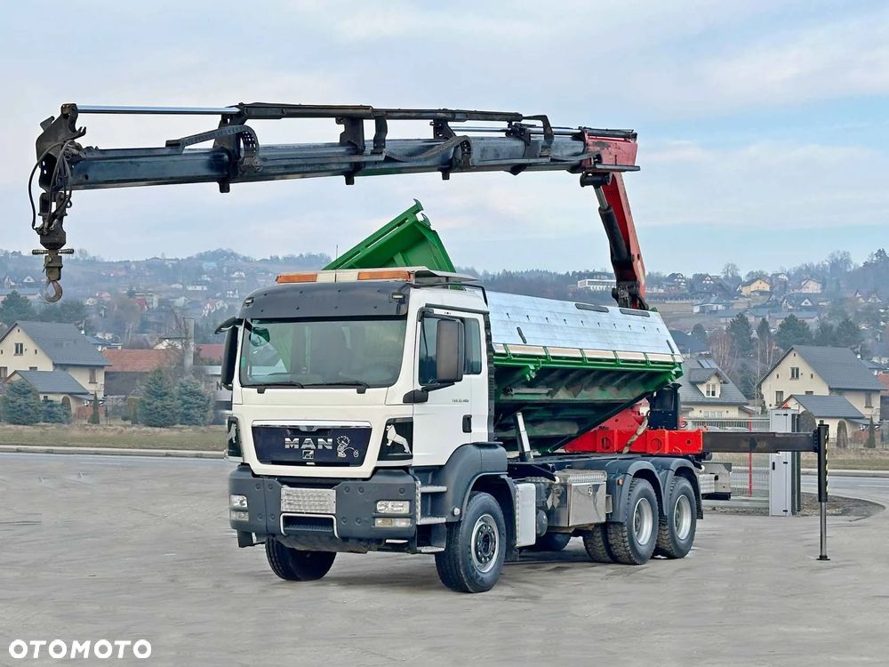 MAN TGS 33.480 * WYWROTKA 5,70 m * PK 23002 + PILOT * 6x4 - 2