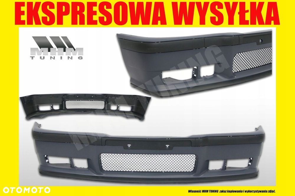 Zderzak Przod Spoiler Tyl Progi kpl Bmw 3 e36 Mpakiet M-pakiet - 2