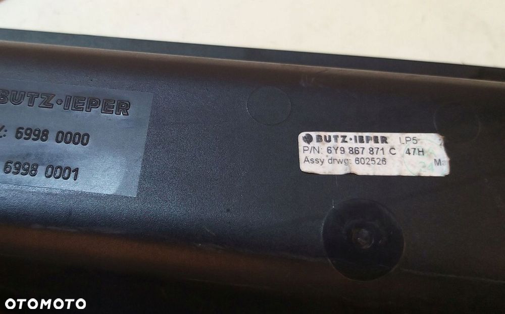 SKODA FABIA I KOMBI ROLETA BAGAŻNIKA - 4