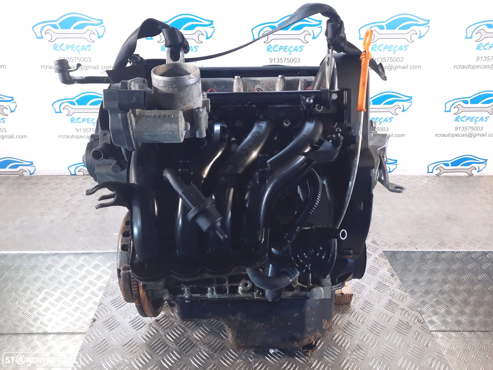 MOTOR COMPLETO 1.4i 16V 85CV CGG CGGB VW VOLKSWAGEN POLO V 5 MK5 GOLF VI 6 MK6 SEAT IBIZA 6J LEON 1P - 5