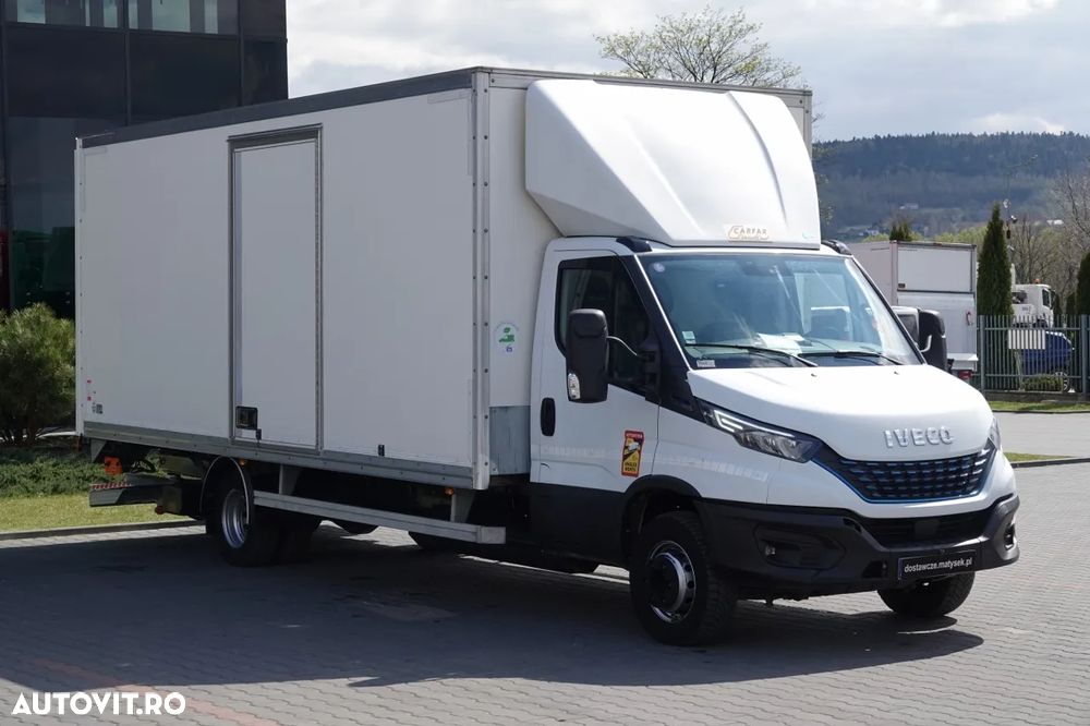 Iveco DAILY 72-NP / CONTAINER 6,2 m / HI-MATIC / ELEVATOR 1.000 KG / RULOU / GVWR 7.200 KG / IMPORTAT - 3