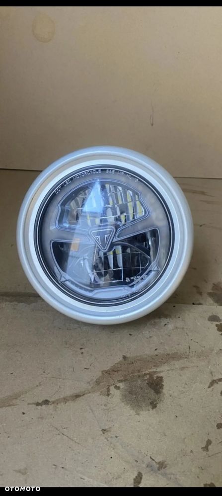 TRIUMPH SCRAMBLER 1200 LAMPA REFLEKTOR LICZNIK ZEGARY STELAŻ UCHWYTY KIERUNKOWSKAZ - 3