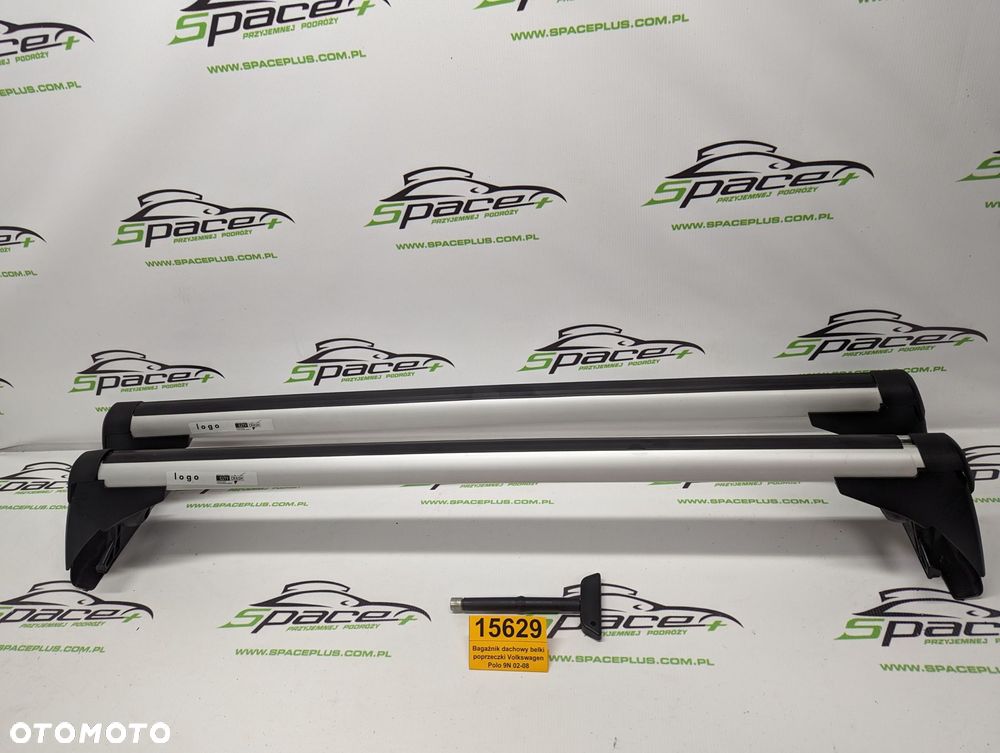 Bagażnik dachowy bazowy belki poprzeczki Volkswagen Polo 5 9N 02-09 - 3