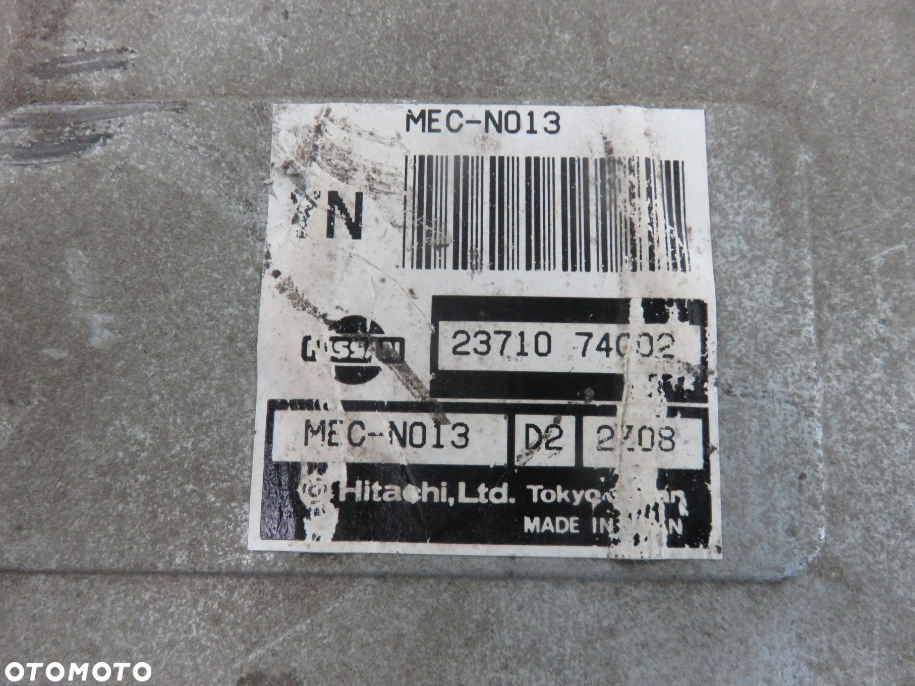 STEROWNIK NISSAN SUNNY III 1.4 2371074002 MECN013 - 3