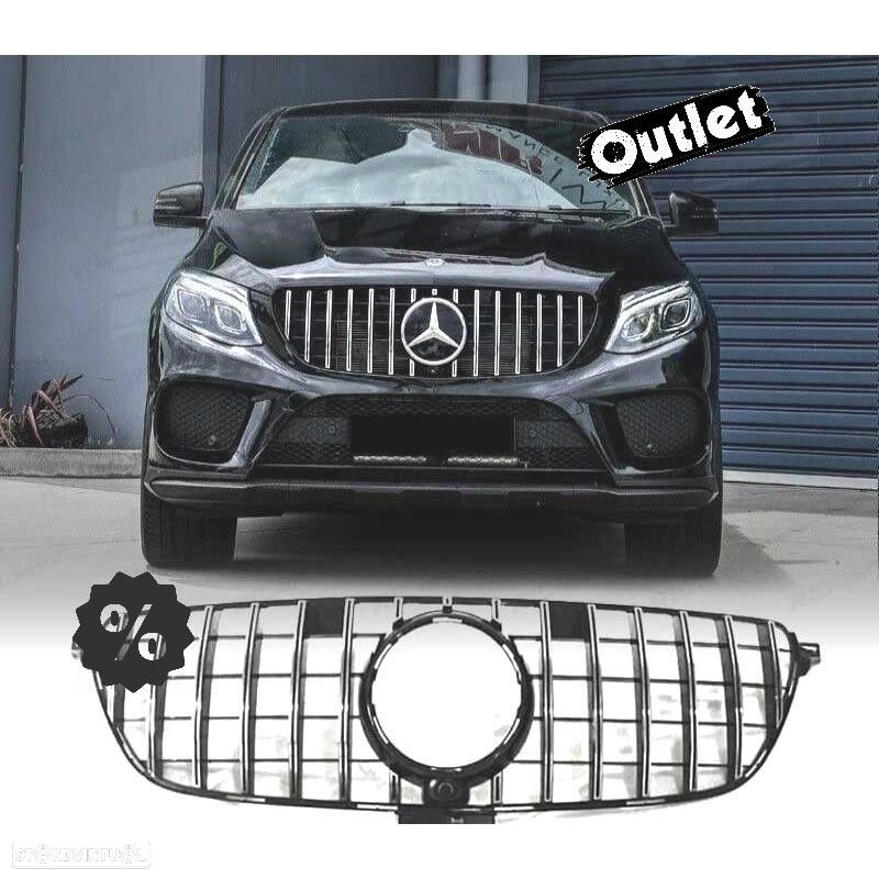 C030115C6 GRELHA MERCEDES CLASE GLE COUPE C292 15-19 LOOK GT-R PANAMERICANA PRET - 1