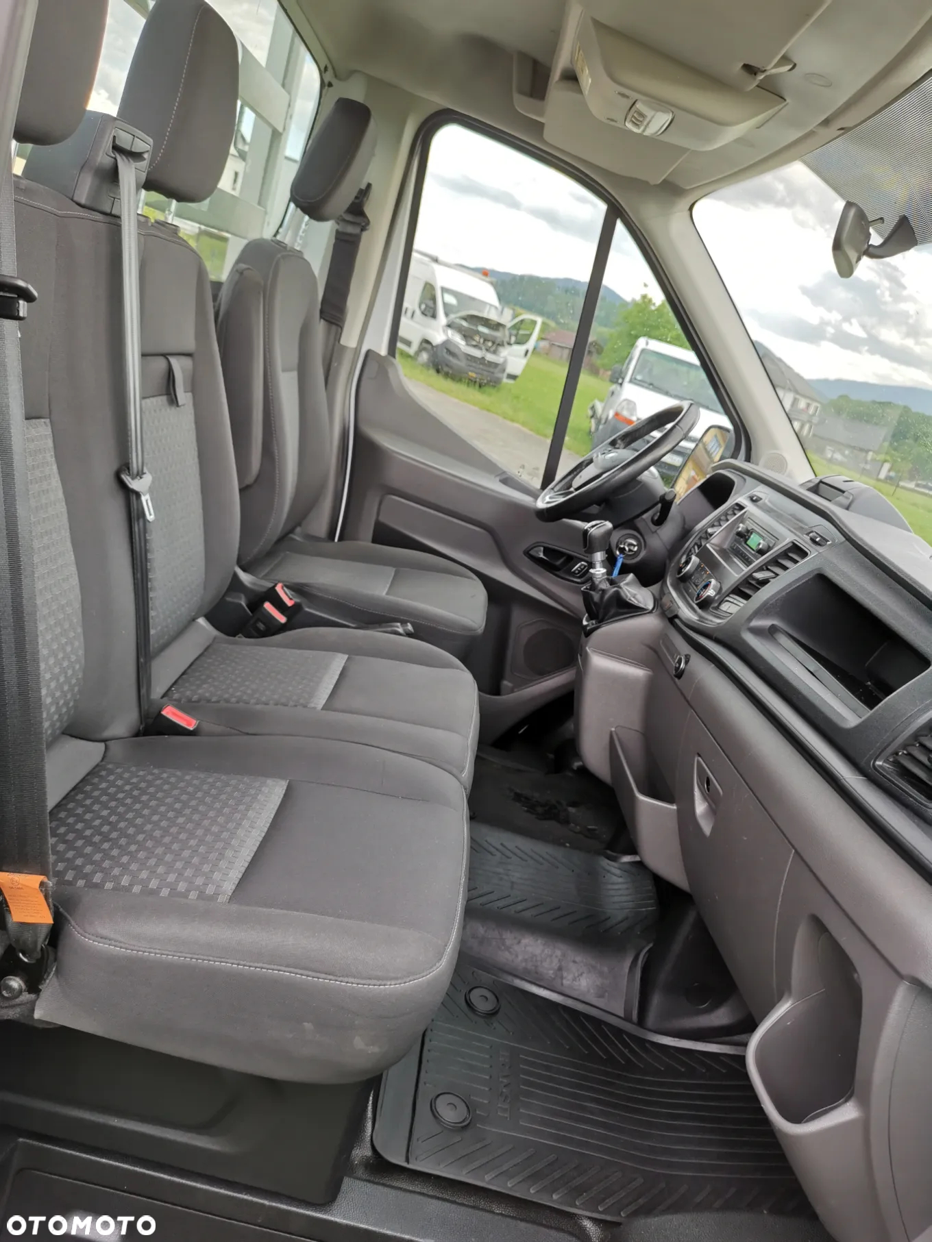Ford Transit 3.5t  BLIŹNIAKI SKRZYNIA 380CM 1 WŁAŚCICIEL SALON PL! ŁADNY ZOBACZ! WYWROTKA? - 17